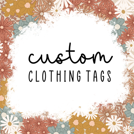 Custom Clothing Tag Files