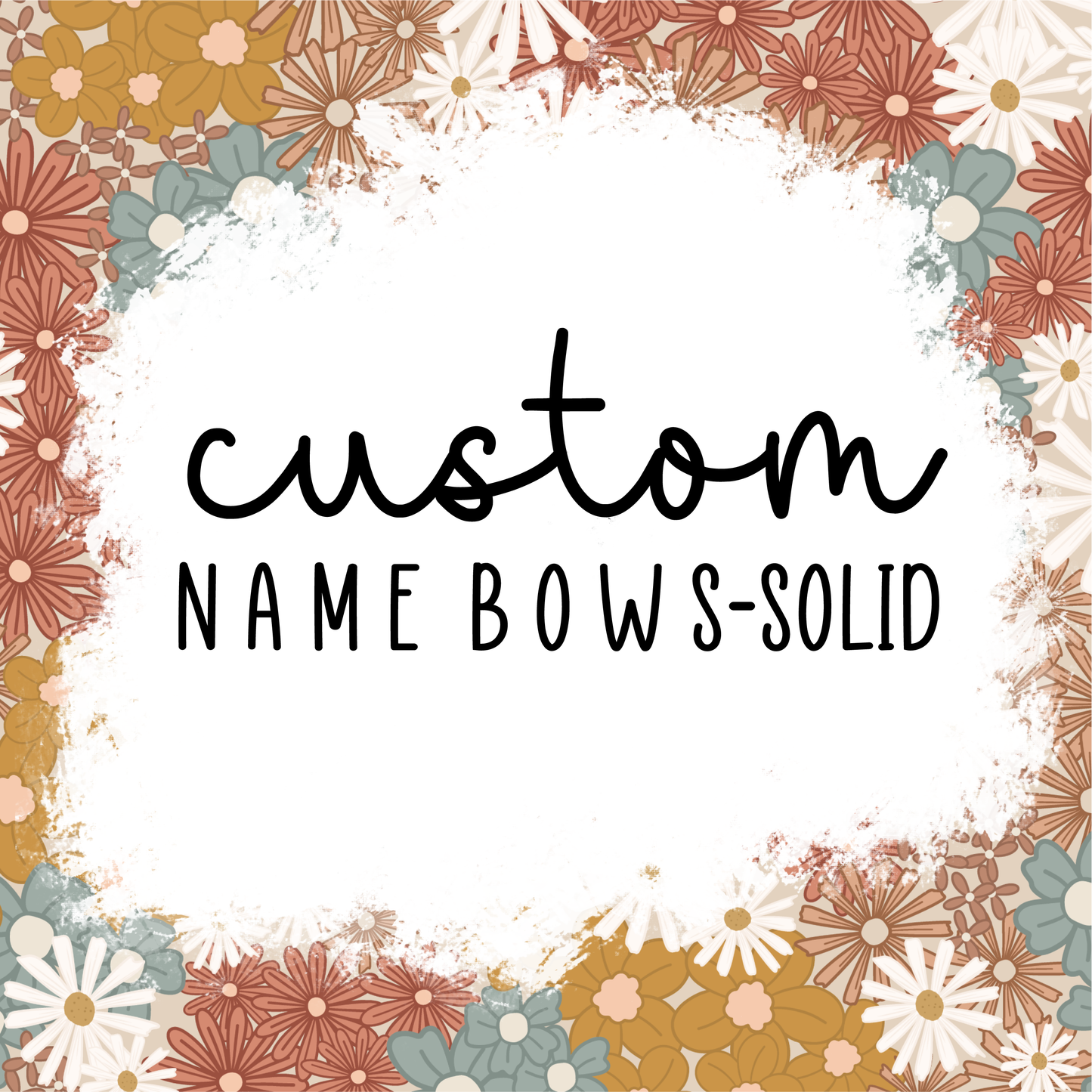Solid Name Bow Yard File